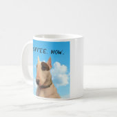 Rex die Fernsehterrier-Kaffee-jetzt Tasse (Vorderseite Links)