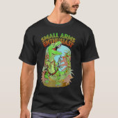 Rex Dinosaurier Gun T-Shirt (Vorderseite)