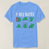 Rex Funny What Rex Hates Dinosaurier for n Boys T-Shirt (Design vorne)