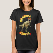 Rex Grandpa Saurus T-Shirt (Vorderseite)
