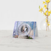 Rex Holiday Card Karte (Gelbe Blume)