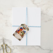 rex hoot geschenkanhänger (Mit Garn)