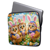 rex hoot laptop case Easter gifts (Vorderseite Links)