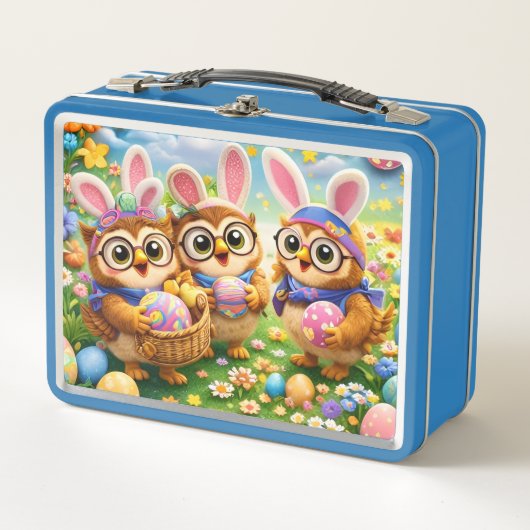 rex hoot lunchbox Ostergeschenkbox Kinder Lunchtim (Vorderseite)