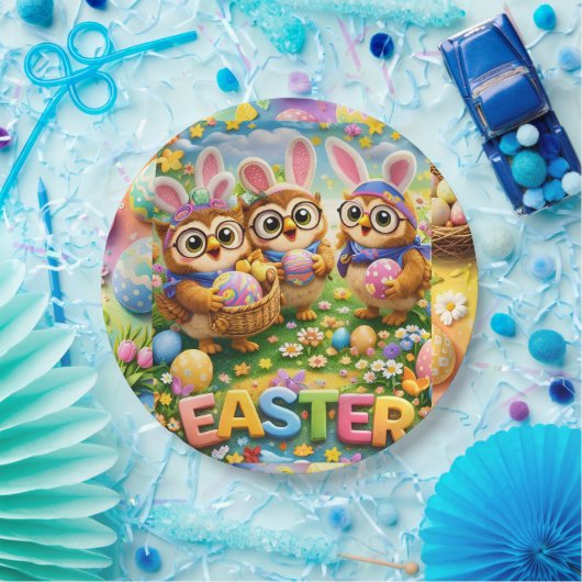 rex hoot Ostern Party Teller (Party)