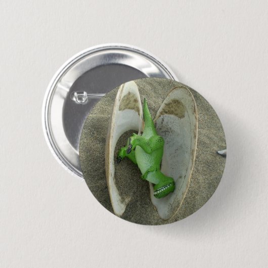 Rex in Meer Button (Vorne & Hinten)