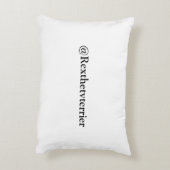 Rex in Reinkissen Dekokissen (Rückseite(Vertikal))