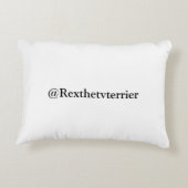 Rex in Reinkissen Dekokissen (Rückseite)