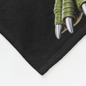 Rex Kampfsport Dinosaurier Karate Judo Bjj Kämpfer Fleecedecke (Ecke)