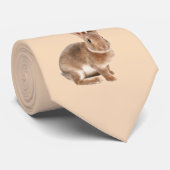 Rex Kaninchen Krawatte (Gerollt)