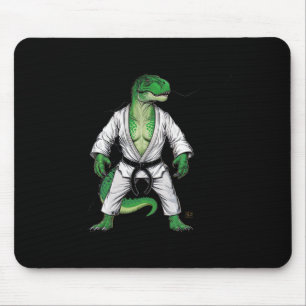 Rex Martial Arts Dinosaur Judo Jiu-jitsu Karate Mousepad