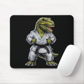 Rex Martial Arts Dinosaur Karate Jiu-jitsu Ninja Mousepad (Mit Mouse)