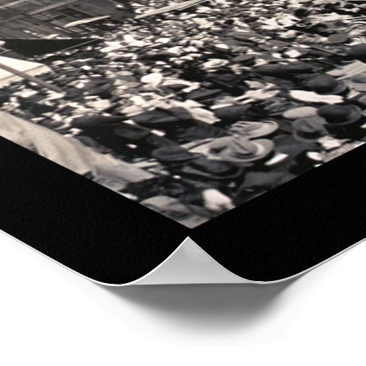 Rex Parade Carnival LA Foto 1913 Poster (Ecke)