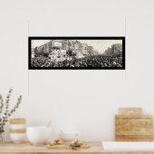 Rex Parade Carnival LA Foto 1913 Poster (Küche)