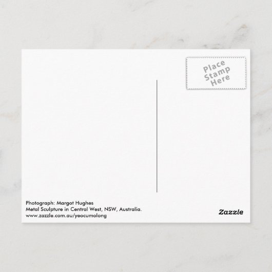 Rex Rider Postkarte (Rückseite)