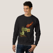 Rex Schere Stein Papier Komet 1 Sweatshirt (Vorne ganz)