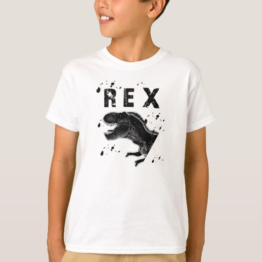 REX scherzt T - Shirt (Vorderseite)