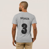Rex Sforza Denkmal-T - Shirt (Schwarz voll)