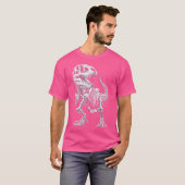 Rex Skeleton Dinosaur Bones Paleo Fossil Dinosauri T-Shirt (Vorne ganz)