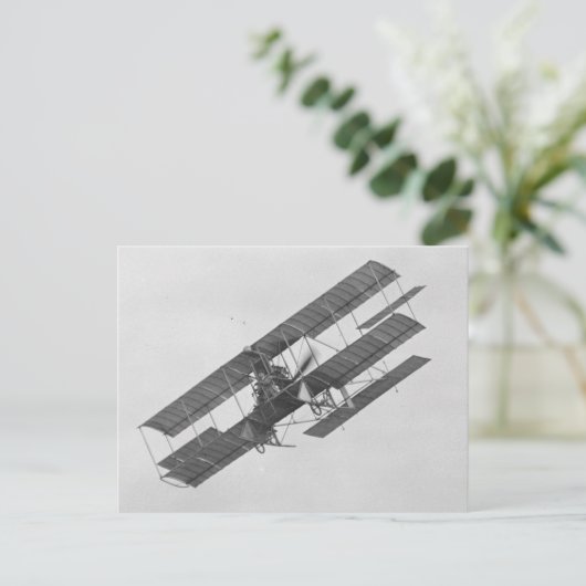 REX SMITH FLUGZEUG POSTKARTE (Stehend Vorderseite)