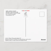 REX SMITH FLUGZEUG POSTKARTE (Rückseite)