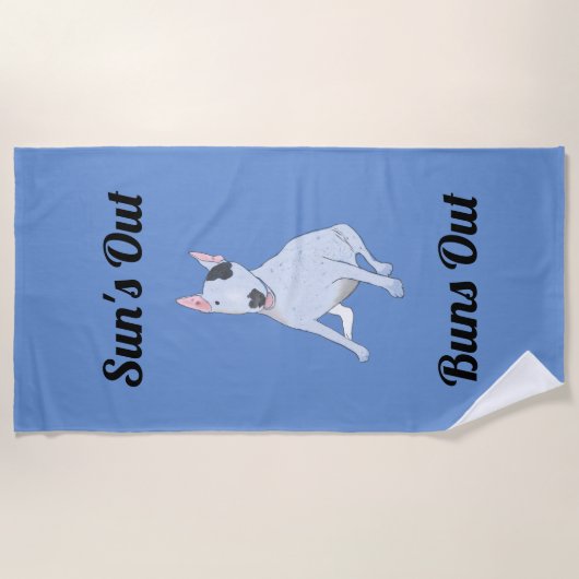 Rex Sun's out Buben Handtuch (Vorderseite)