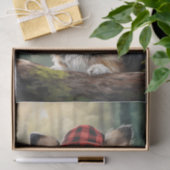 Rex the Adventure Chihuahua, Camping Canine Seidenpapier (Geschenk)