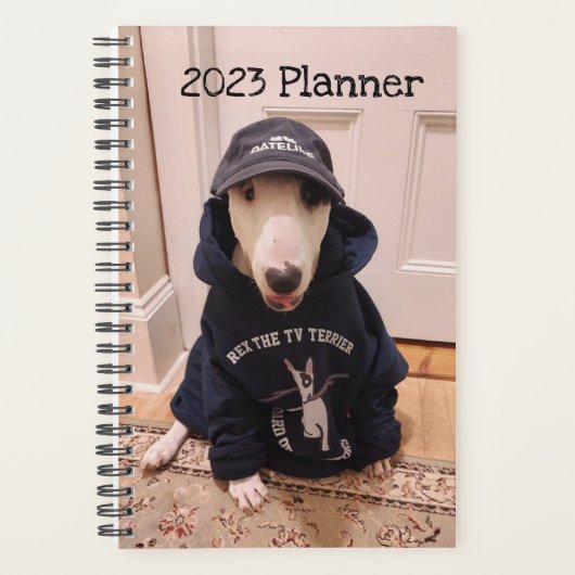 Rex The TV Terrier 2023 Planner Planer (Vorderseite)