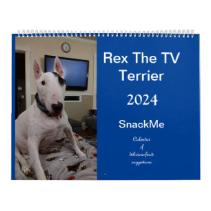 Rex the TV Terrier 2024 SnackMe Calendar Kalender