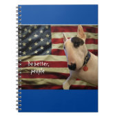Rex the TV Terrier, Do Better Notebook Notizblock (Vorderseite)
