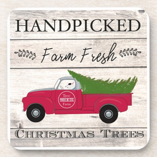 Rex the TV Terrier "Farm Fresh" Untersetzer (Vorderseite)