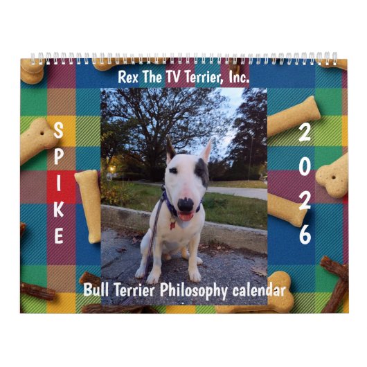 Rex The TV Terrier Inc. Spike 2026 Kalender (Titelbild)