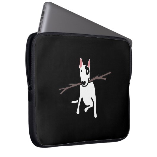 Rex the TV Terrier Laptop case (Vorne Rechts)