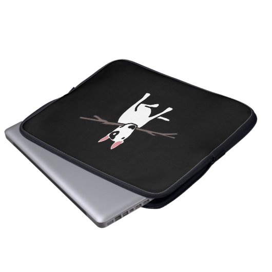 Rex the TV Terrier Laptop case (Vorne Knopf)