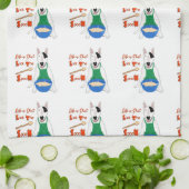 Rex the TV Terrier Life ist Kurz Küchentuch (Gefaltet)