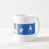 Rex the TV Terrier "Life with Hogs" Tasse (VorderseiteRechts)