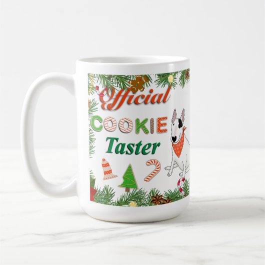 Rex the TV Terrier Offiziell Cookie Taster Tasse (Links)