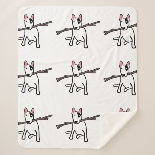 Rex the TV Terrier Sherpa.Blanket Sherpadecke (Vorderseite)