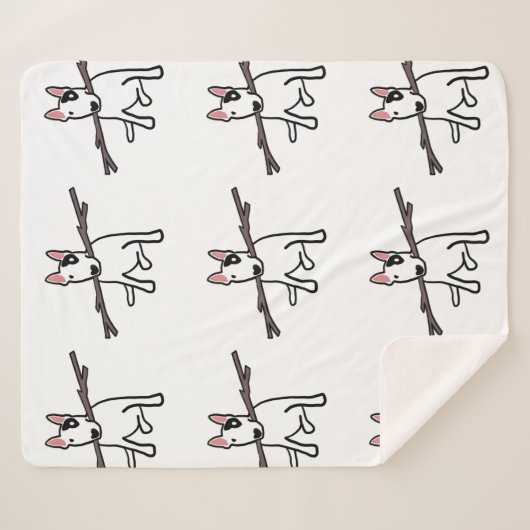 Rex the TV Terrier Sherpa.Blanket Sherpadecke (Vorderseite (Horizontal))