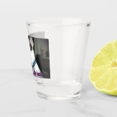 Rex the TV Terrier Shopping Your Pie-Loop-Glas Schnapsglas (Rechts)