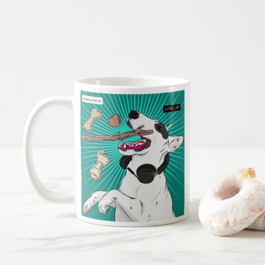 Rex the TV Terrier Virtual Fetch Tasse (Mit Donut)