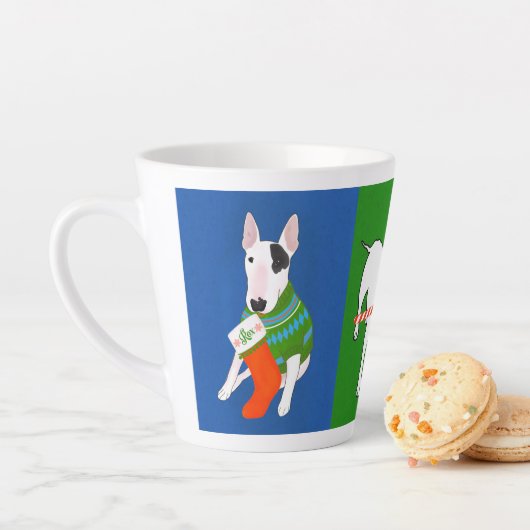 Rex the TV Terrier Weihnachtsfeier Tasse (Beispiel)