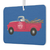 Rex TV Terrier Auto Air Freshener Autolufterfrischer (Links)