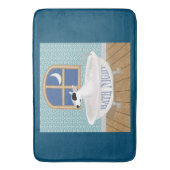 Rex TV Terrier Bath Night Bath Mat Badematte (Vorderseite Vertikal)
