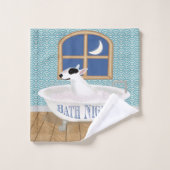Rex TV Terrier Bath Night Bath Set (Waschlappen)