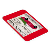 Rex TV Terrier Country Weihnachtsmagnet Magnet (Rechte Seite)