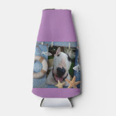 Rex TV Terrier Flasche coozie Flaschenkühler (Vorderseite)