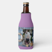 Rex TV Terrier Flasche coozie Flaschenkühler (Flaschenvorderseite)