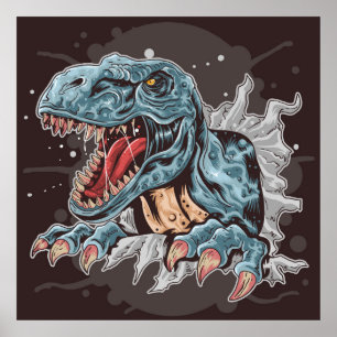 Rex Tyrannosaurus Poster