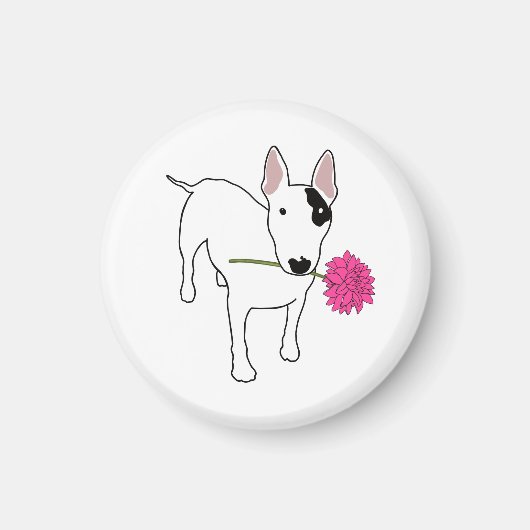 Rex- und Blume-Magnet Magnet (Vorne)